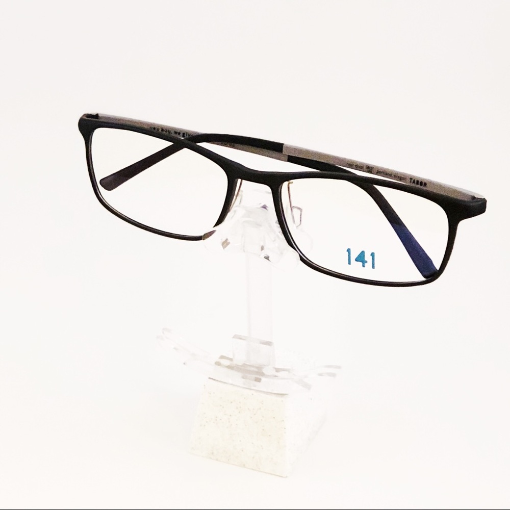👓 141 “Tabor” Optical Frames in Noir Dust